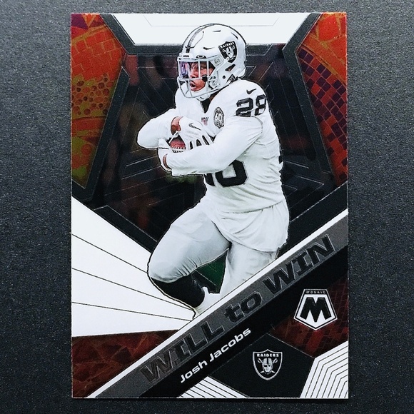 Josh Jacobs - 2020 Panini Mosaic Will to Win #WW5 - Picture 1 of 2